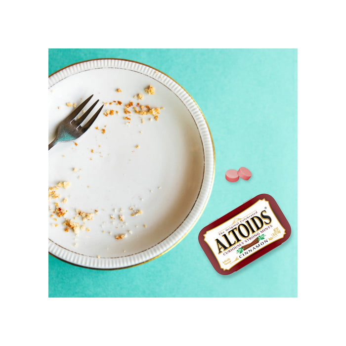 Altoids Curiously Strong Mints, Cinnamon, 1.76-Ounce Tins