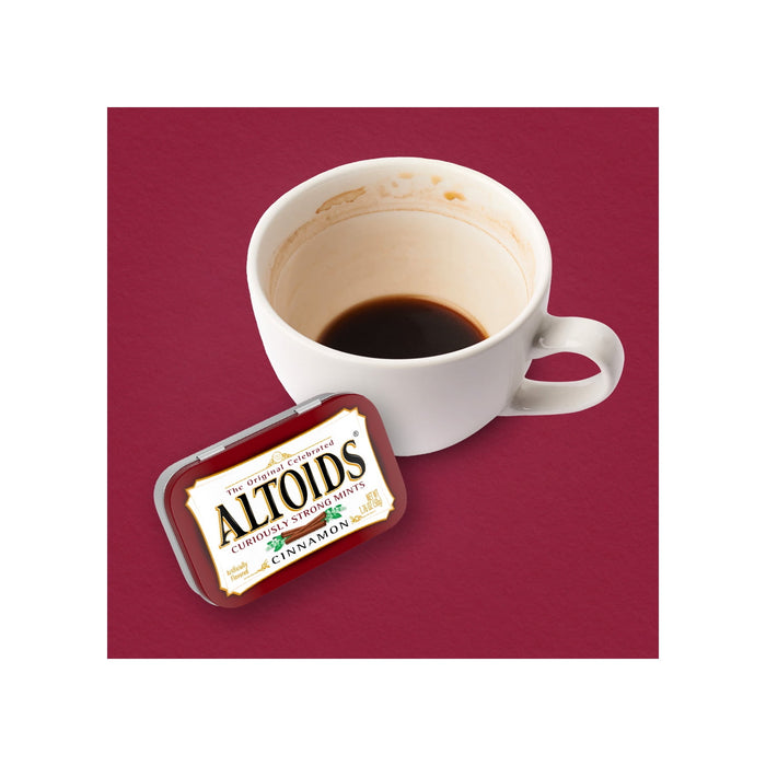 Altoids Curiously Strong Mints, Cinnamon, 1.76-Ounce Tins