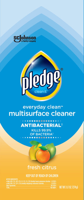 Pledge 72354 Multi-Surface Aerosol Spray Cleaner, 9.7-oz