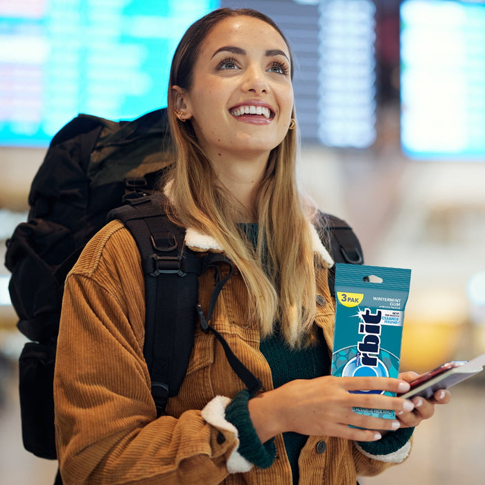 Orbit Gum, Sugarfree, Wintermint, 42 piece packages