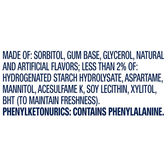 Orbit Gum, Sugarfree, Wintermint, 42 piece packages