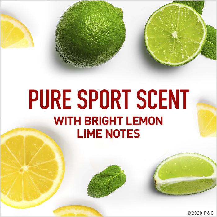 Old Spice 03891 Deodorant Stick, High Endurance, Pure Sport Scent, 3-oz