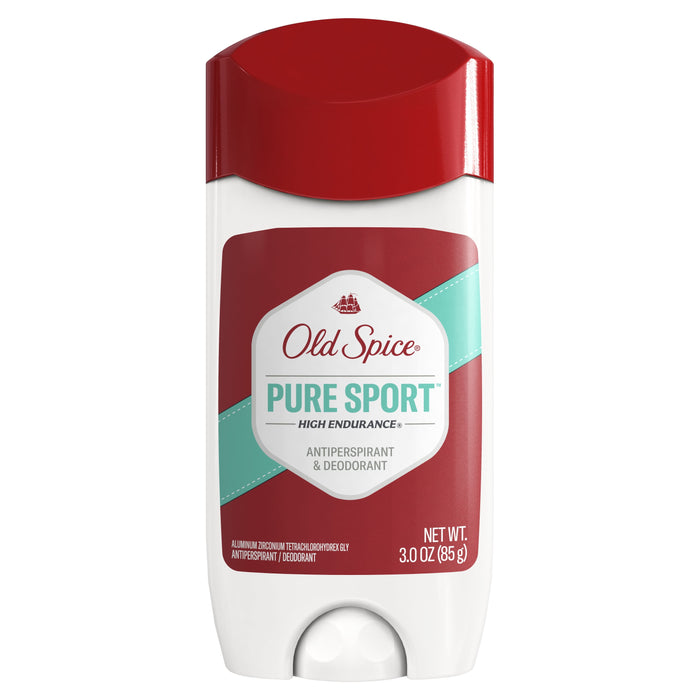 Old Spice 03891 Deodorant Stick, High Endurance, Pure Sport Scent, 3-oz