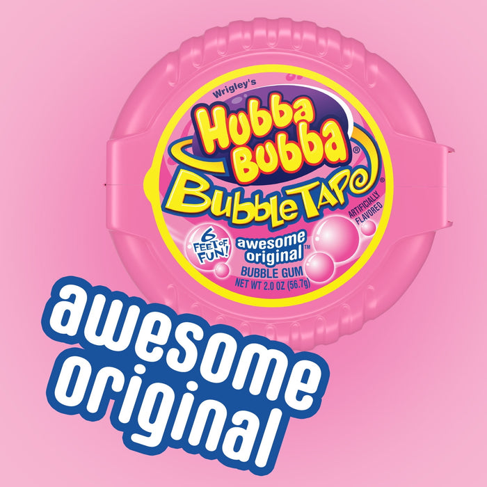Hubba Bubba - Bubble Tape Bubble Gum - Awesome Original 2.00 oz