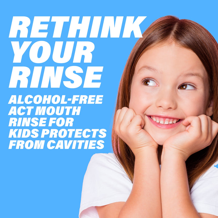 ACT Kids Anticavity Fluoride Rinse, Pineapple Punch, 16.9 Ounce