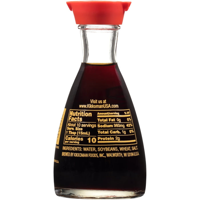 Kikkoman Traditionally Brewed Soy Sauce - 5 fl oz