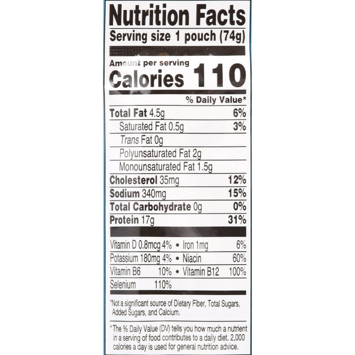 Starkist Tuna Creations, Hickory Smoked, Single Serve 2.6-Ounce Pouch