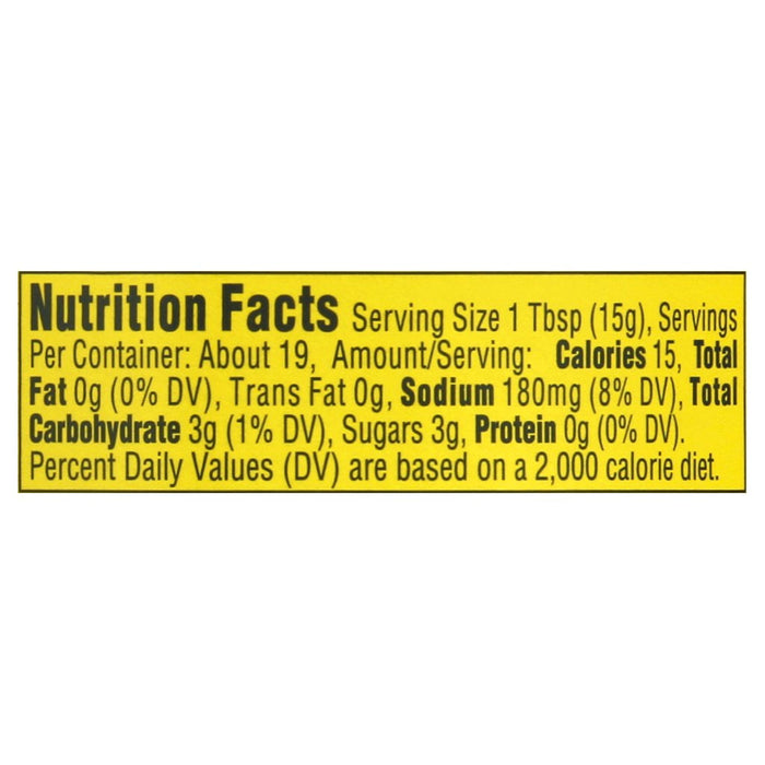 B&G Hamburger Relish (1 per pack) 10oz