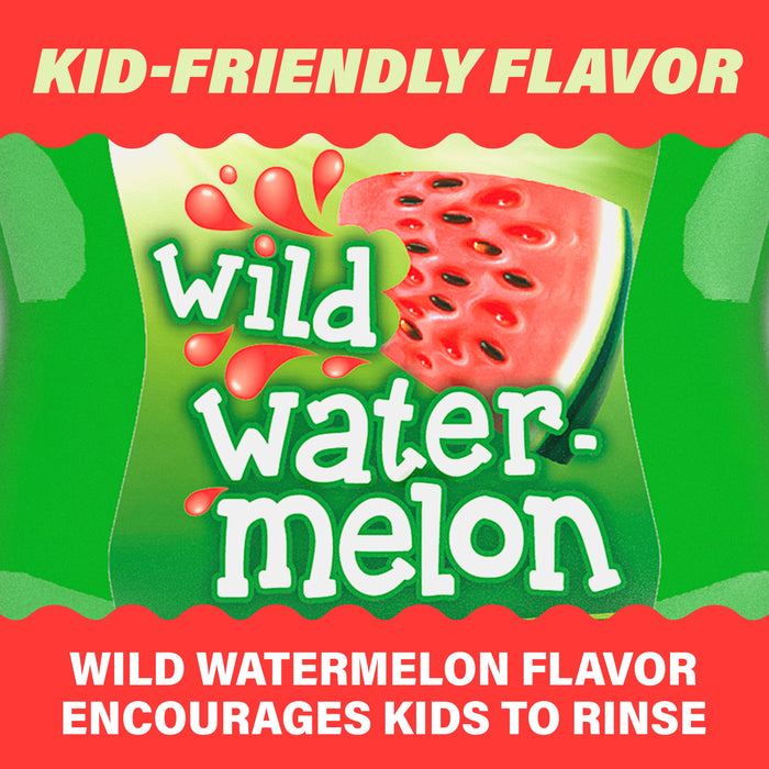 ACT Kids Anticavity Fluoride Rinse, Wild Watermelon, 16.9 Ounce