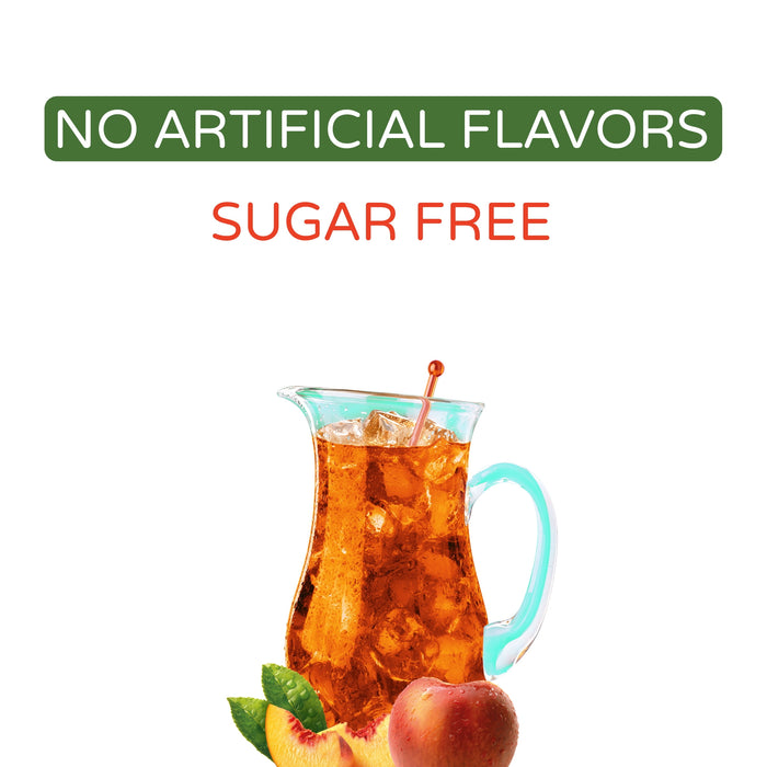 Crystal Light Sugar Free Iced Tea Mix, Peach, 1 oz