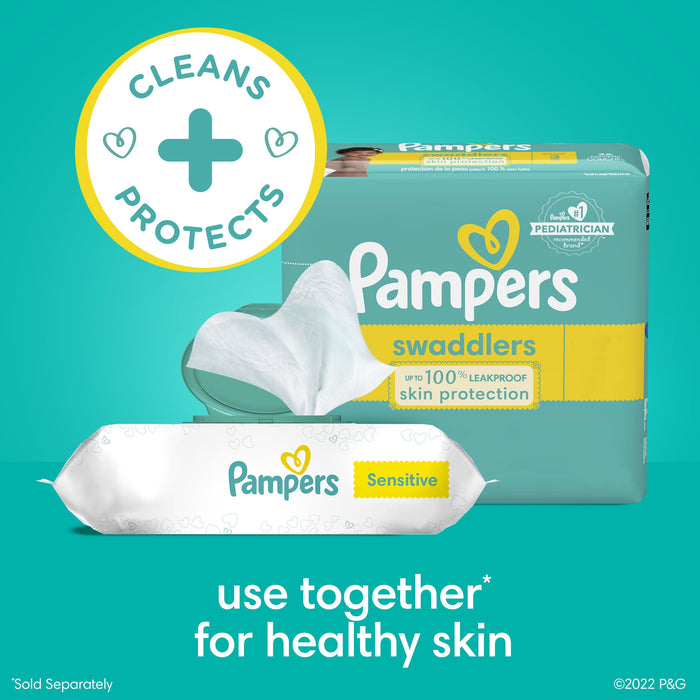 Pampers Wipes Sensitive, 18 Count/Bag