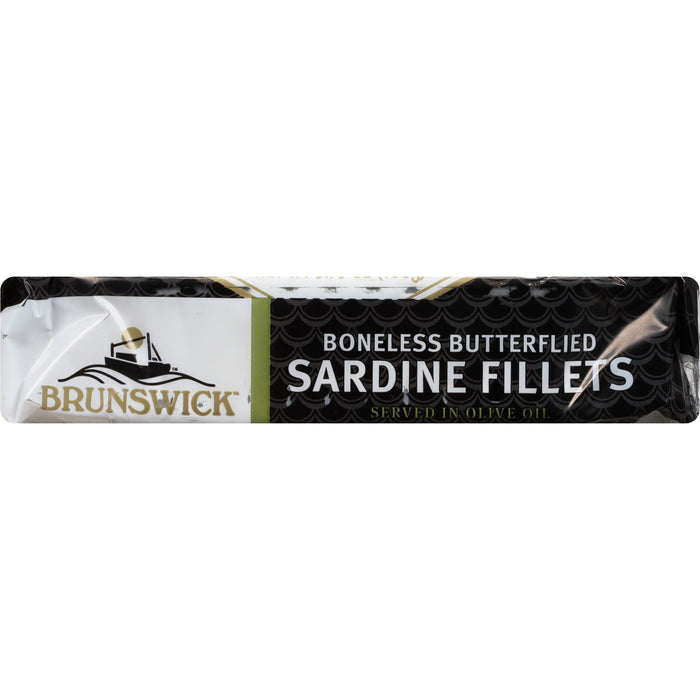 Brunswick Sardines in Olive Oil, 3.75 oz Can