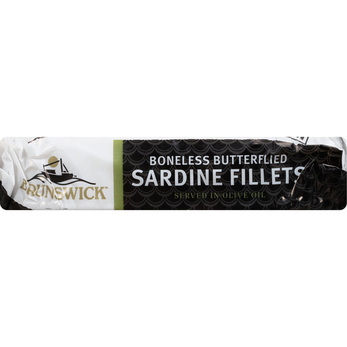 Brunswick Sardines in Olive Oil, 3.75 oz Can