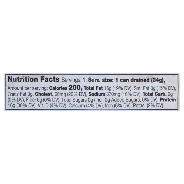 Brunswick Sardines in Olive Oil, 3.75 oz Can