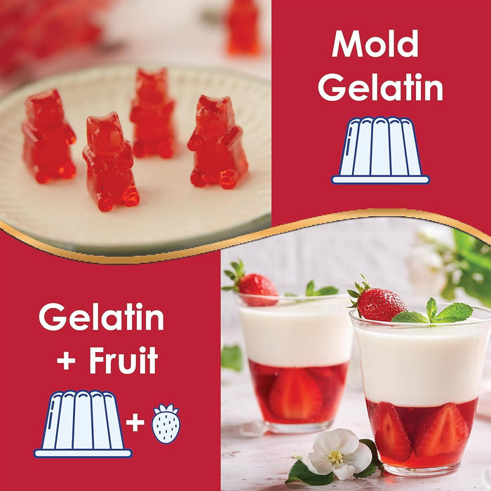 Royal Strawberry Gelatin Dessert Mix, Sugar Free and Carb Free 0.32 0z