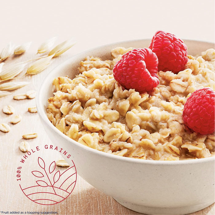 Quaker Instant Oatmeal Apple Cinnamon, Lower Sugar, 8 Count