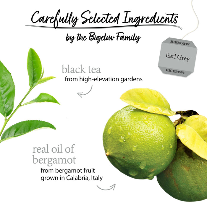 Bigelow, Earl Grey Black Tea 20-Count Black Tea Bags
