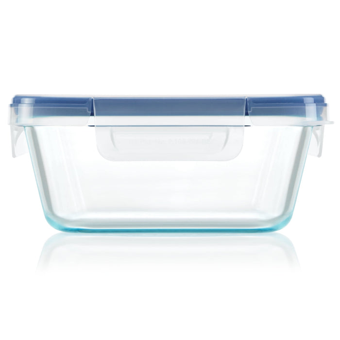 Snapware 4-Cup Total Solution Square Food Storage Container, Glass