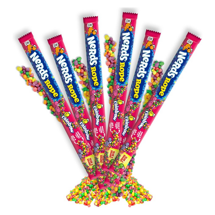 Nerds Rope Rainbow Candy 6 Pack