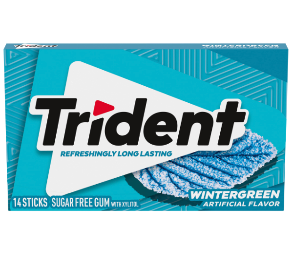 Trident Wintergreen Sugar Free