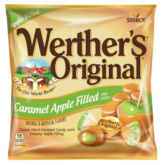 Werther's Original Caramel, Apple Filled, 5.5-Ounce