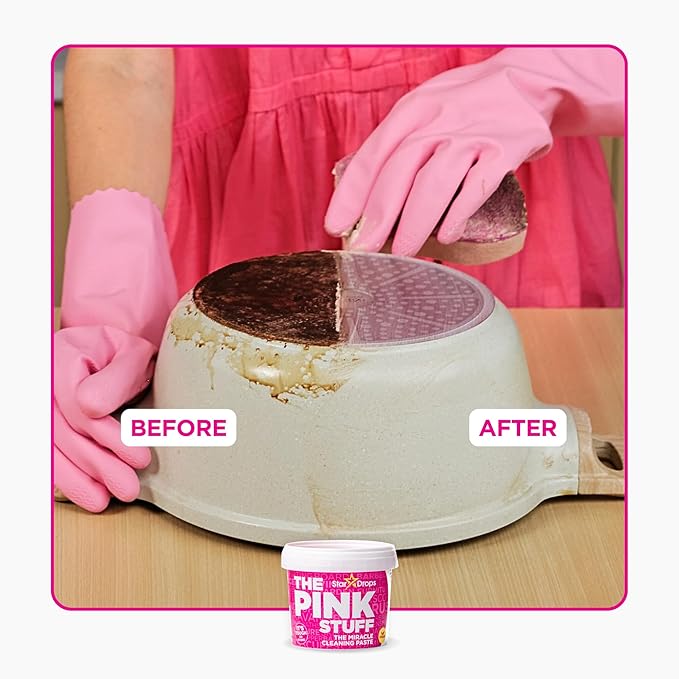 The Pink Stuff Miracle All Purpose Cleaning Paste Household Cleaner, 17.6 Oz