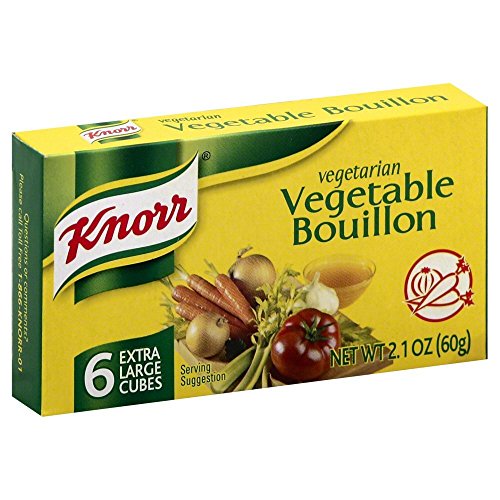 Knorr Cube Bouillon, Vegetable, 6 cubes, 2.1 oz