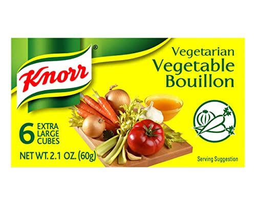 Knorr Cube Bouillon, Vegetable, 6 cubes, 2.1 oz