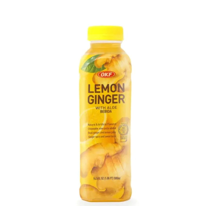 OKF LEMON GINGER WITH ALOE 20/16.9OZ