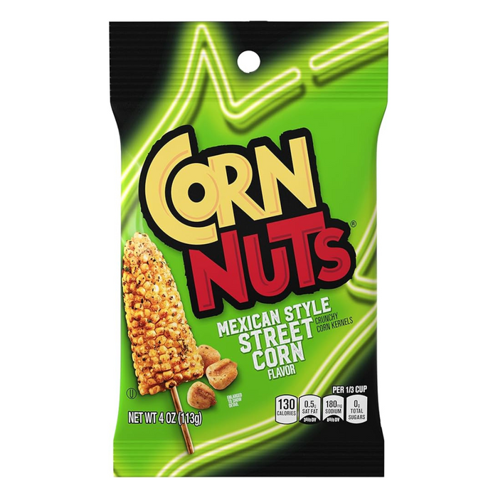 CORN NUTS Mexican Street Corn Crunchy Corn Kernels 4 oz